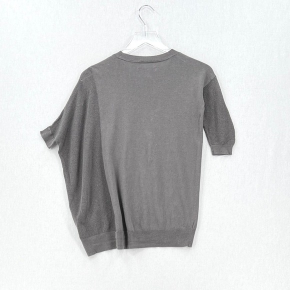 ALLSAINTS Cast Jumper Sweater Womens XS Gray Asymmetric Knitted - Picture 4 of 16